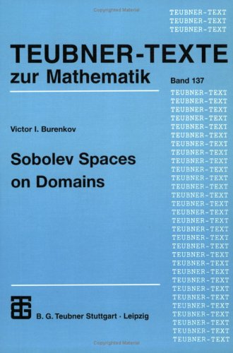 Sobolev Spaces on Domains