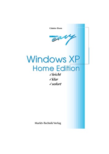 Windows XP Home Edition leicht, klar, sofort