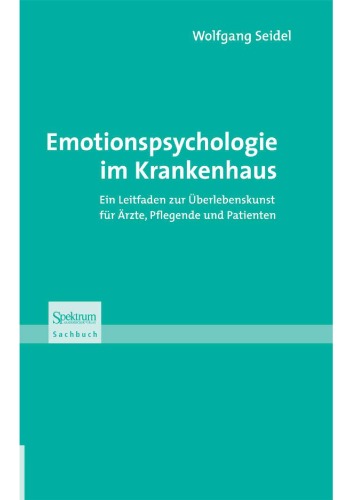 Emotionspsychologie Im Krankenhaus