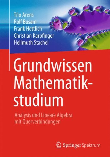 Grundwissen Mathematikstudium – Analysis und Lineare Algebra mit Querverbindungen