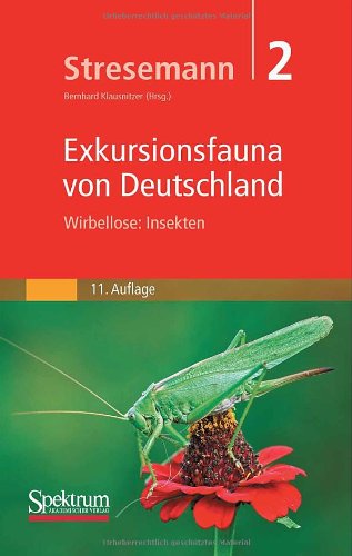 Stresemann   Exkursionsfauna Von Deutschland, Band 2