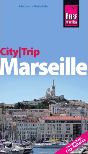 Marseille mit großem City-Faltplan