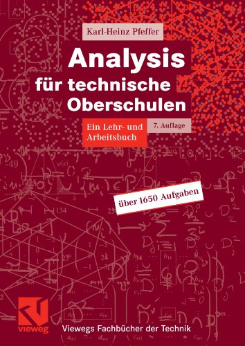 Analysis für technische Oberschulen