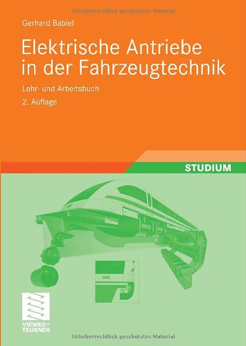 Elektrische Antriebe In Der Fahrzeugtechnik