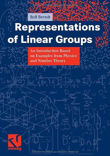 Representations Of Linear Groups