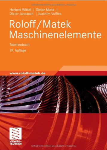 Maschinenelemente. [1], Normung, Berechnung, Gestaltung