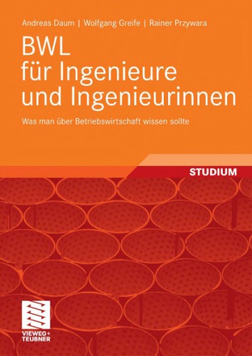 Bwl Fur Ingenieure Und Ingenieurinnen