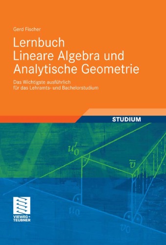 Lernbuch Lineare Algebra Und Analytische Geometrie