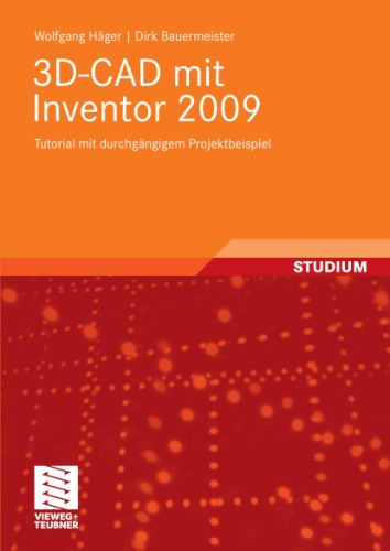 3d-CAD Mit Inventor 2009