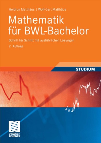 Mathematik Fur Bwl-Bachelor