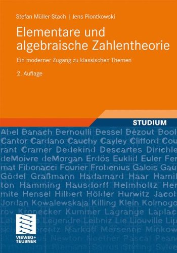 Elementare Und Algebraische Zahlentheorie