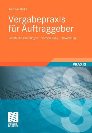 Vergabepraxis Fur Auftraggeber