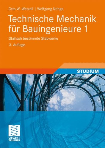 Technische Mechanik Fur Bauingenieure 1