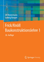 Frick/Knöll Baukonstruktionslehre 1