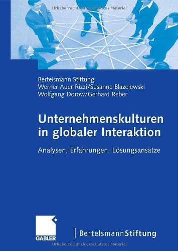 Unternehmenskulturen In Globaler Interaktion