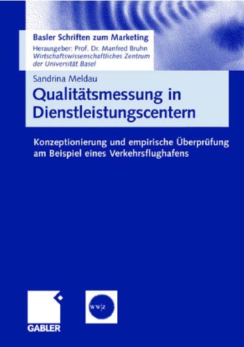 Qualitatsmessung in Dienstleistungscentern