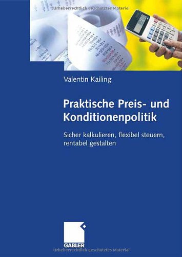 Praktische Preis- Und Konditionenpolitik