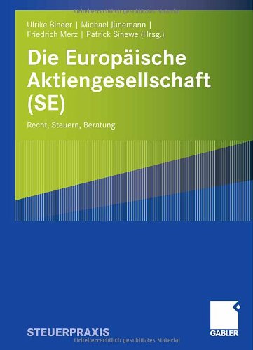 Die Europaische Aktiengesellschaft (Se)