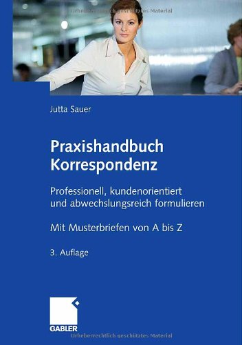 Praxishandbuch Korrespondenz