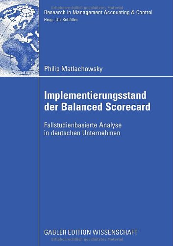 Implementierungsstand Der Balanced Scorecard