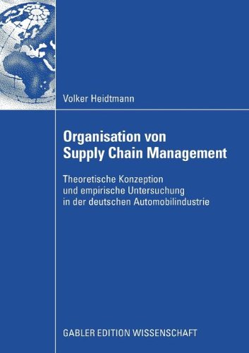 Organisation Von Supply Chain Management