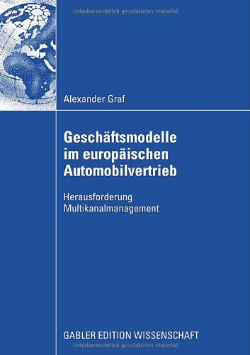 Geschï¿½ftsmodelle Im Europï¿½ischen Automobilvertrieb