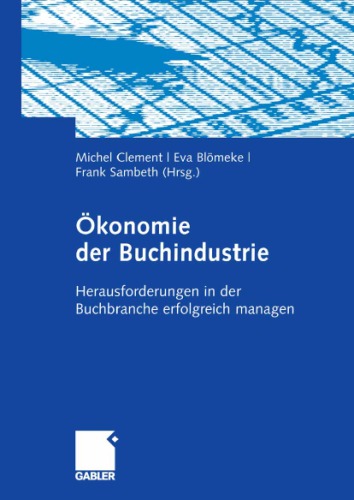 Okonomie Der Buchindustrie