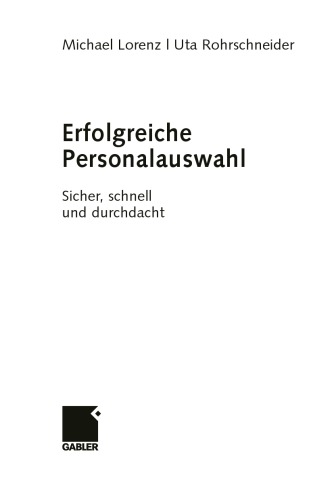 Erfolgreiche Personalauswahl