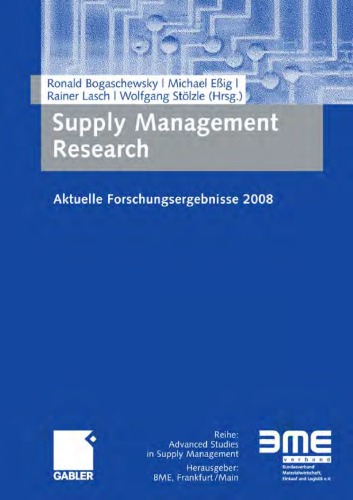 Supply Management Research