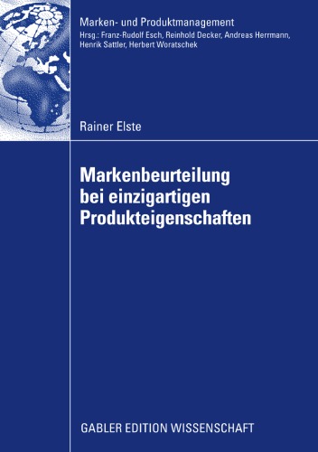 Markenbeurteilung Bei Einzigartigen Produkteigenschaften