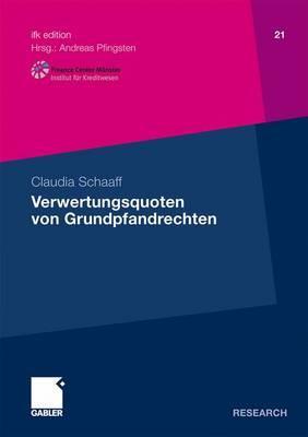 Verwertungsquoten Von Grundpfandrechten