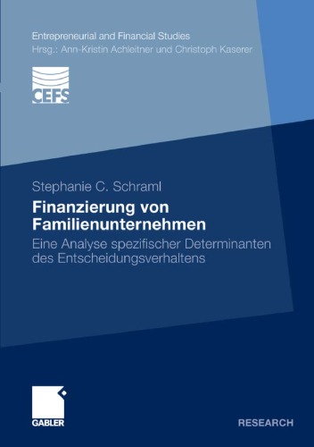 Finanzierung Von Familienunternehmen