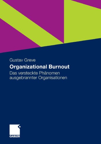 Organizational Burnout