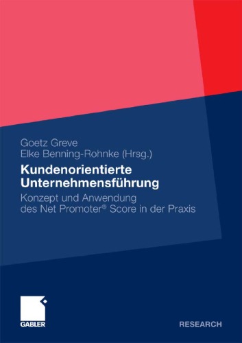 Kundenorientierte Unternehmensfuhrung