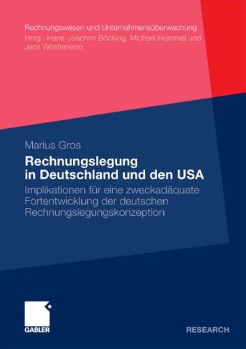 Rechnungslegung in Deutschland Und Den USA