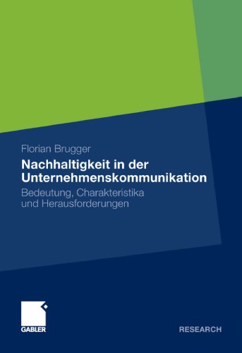 Nachhaltigkeit in Der Unternehmenskommunikation