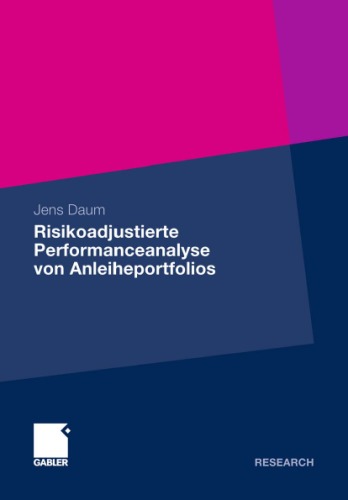 Risikoadjustierte Performanceanalyse Von Anleiheportfolios