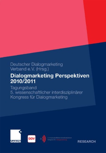 Dialogmarketing Perspektiven 2010/2011