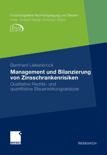 Management Und Bilanzierung Von Zinsschrankenrisiken