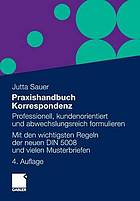 Praxishandbuch Korrespondenz