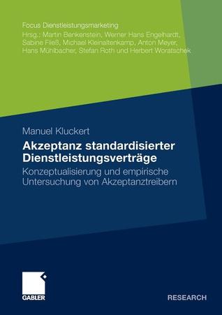 Akzeptanz Standardisierter Dienstleistungsvertrage