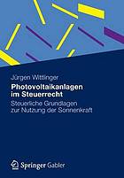 Photovoltaikanlagen Im Steuerrecht