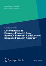 Determinants of earnings forecast error