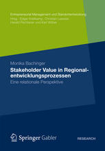 Stakeholder Value in Regionalentwicklungsprozessen eine relationale Perspektive