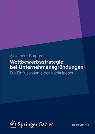 Wettbewerbsstrategie Bei Unternehmensgrundungen