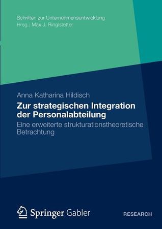 Zur Strategischen Integration Der Personalabteilung