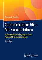 Communicate or Die - Mit Sprache Fuhren