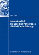 Information Risk and Longrun Performance of Initial Public Offerings