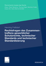 Rechtsfragen des Zusammentreffens gewerblicher Schutzrechte, technischer Standards und technischer Standardisierung.