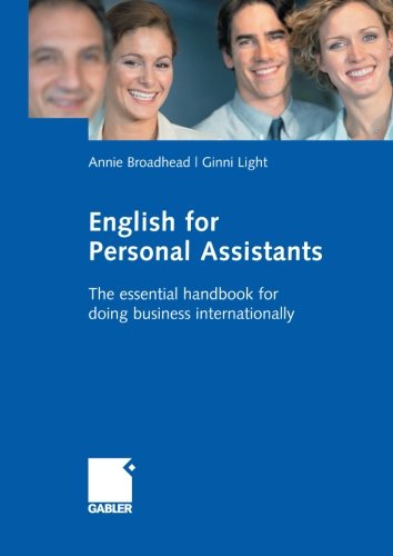 English for Personal Assistants : the essential handbook for doing business internationally